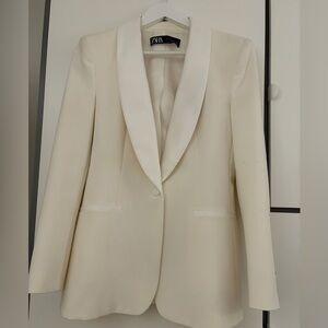 Zara Cream Blazer
